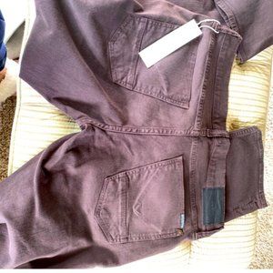 Hudson Byron Brown Jeans 5 Pocket Straight W33/32.